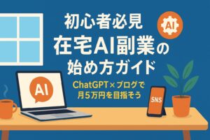【初心者必見】在宅AI副業の始め方ガイド