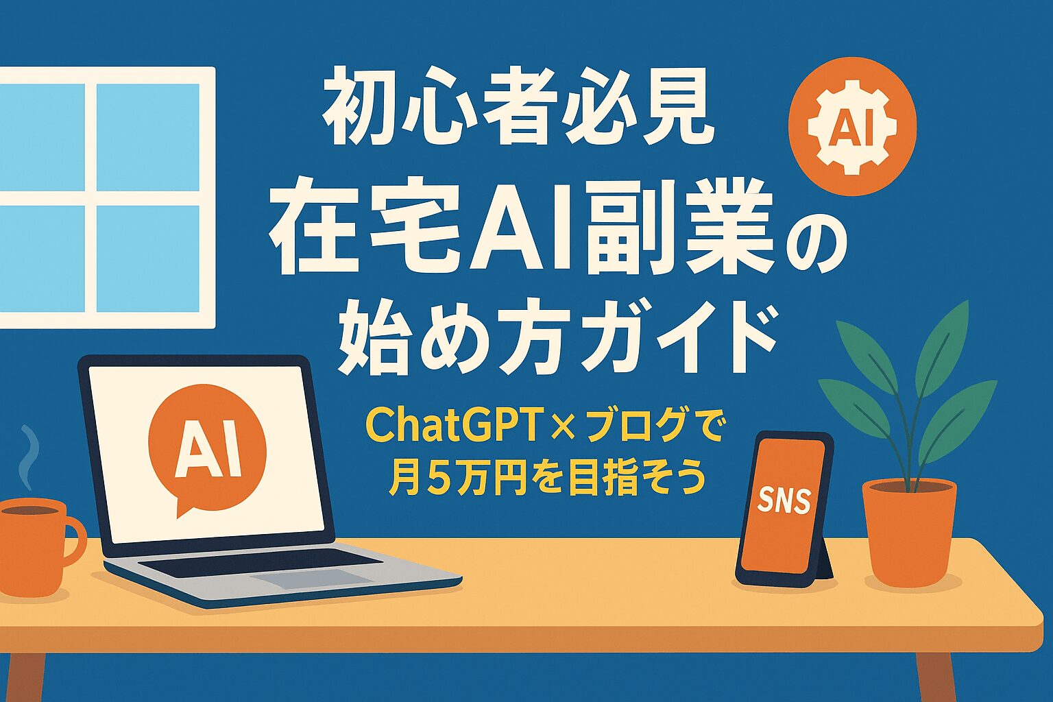 【初心者必見】在宅AI副業の始め方ガイド