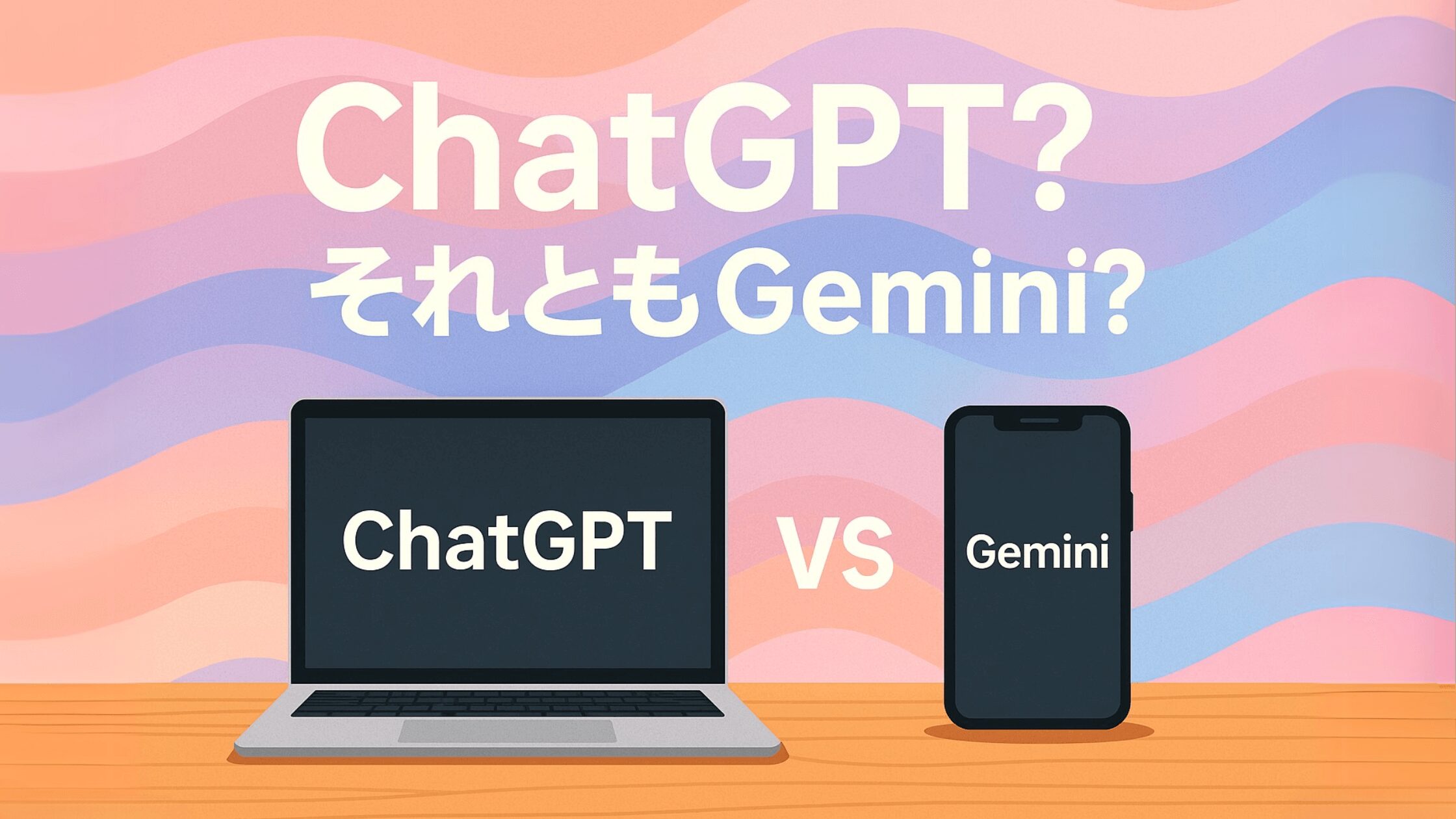 ChatGPT?それともGemini?