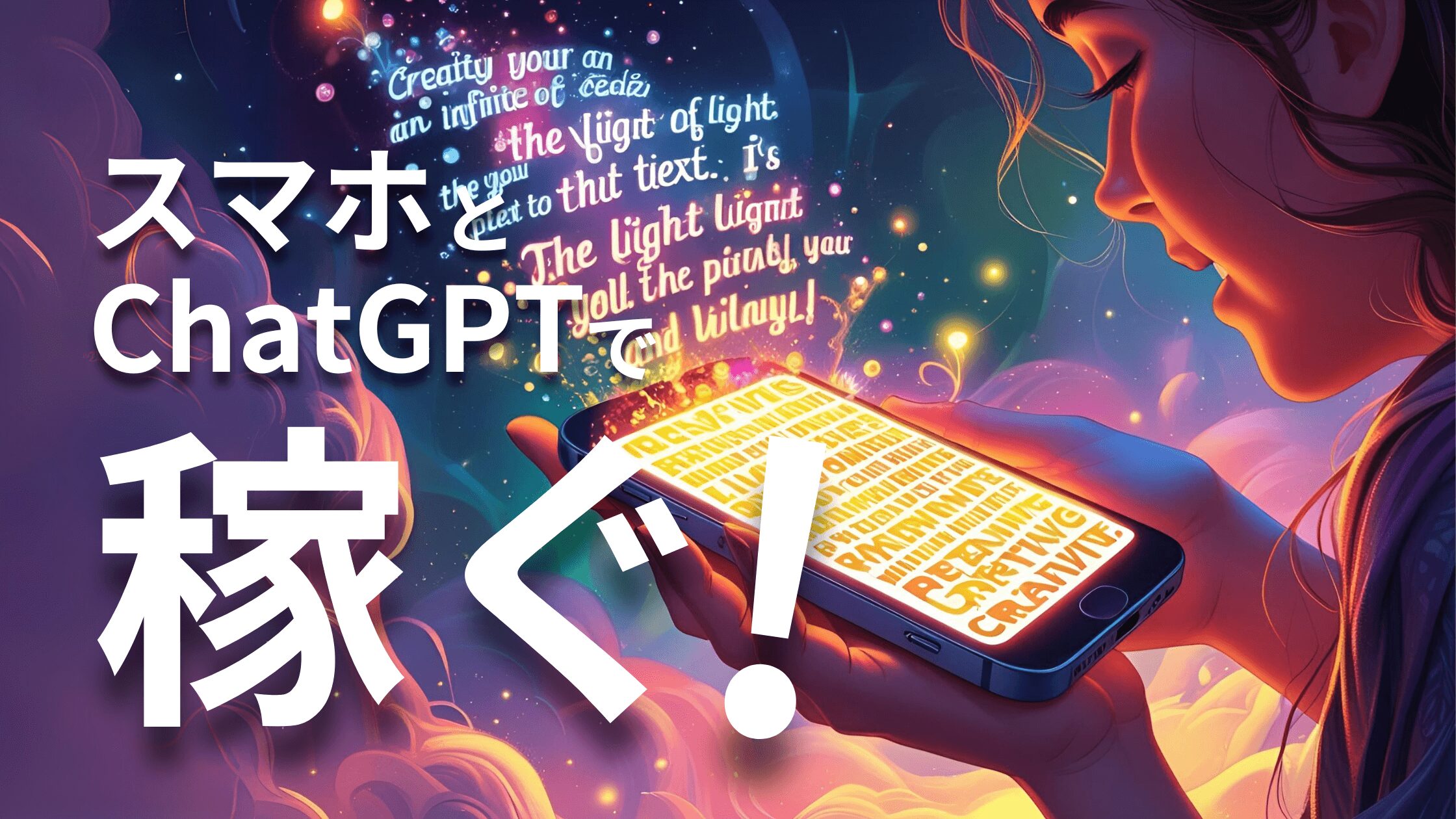 スマホとChatGPTで稼ぐ！