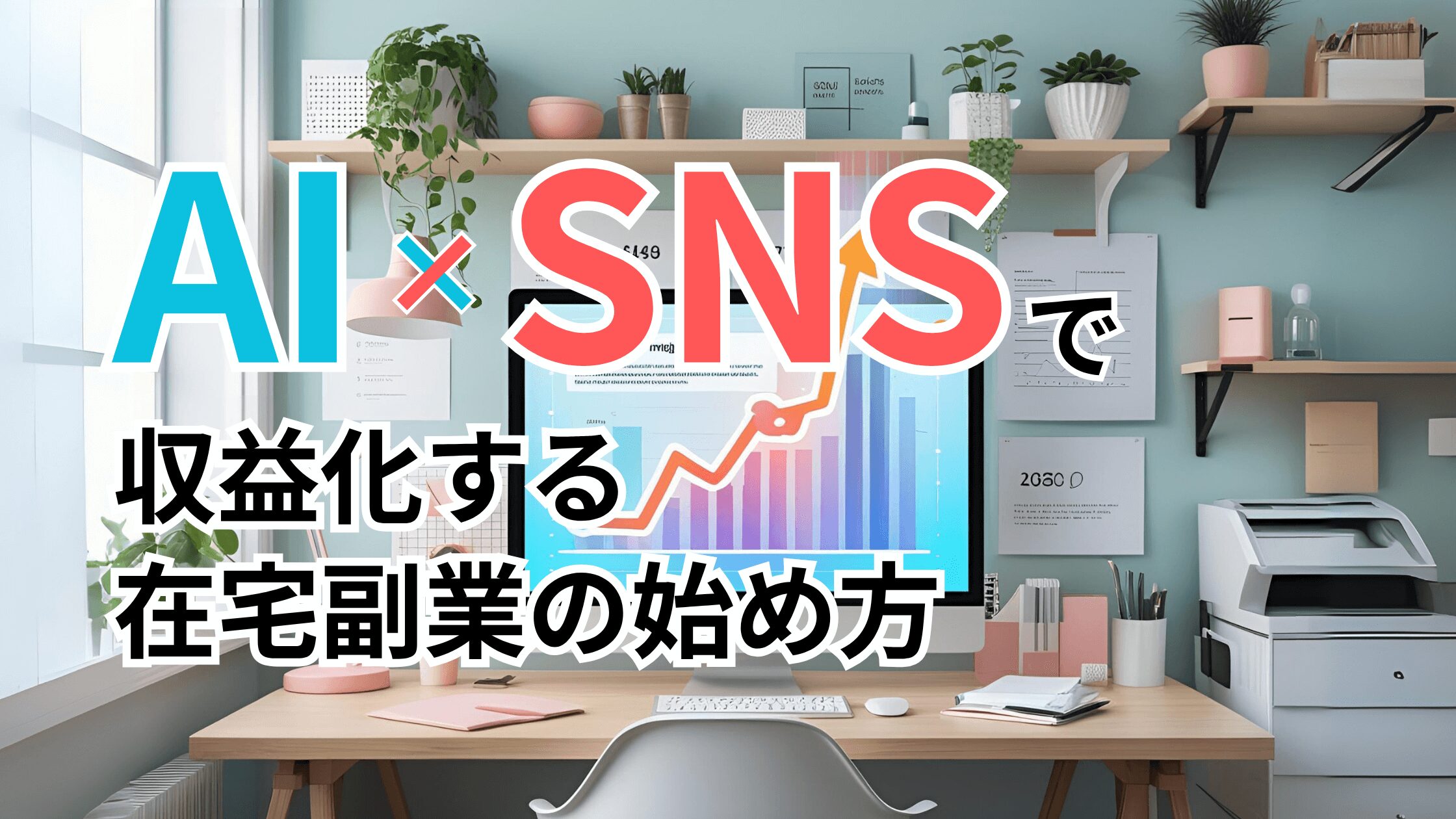 AI×SNSで収益化する在宅副業の始め方